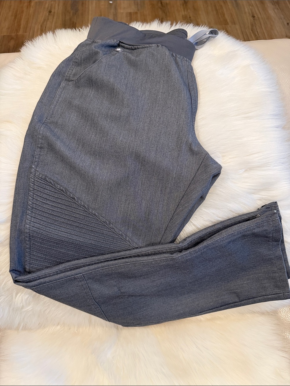 Figs Indigo grey scrub pants